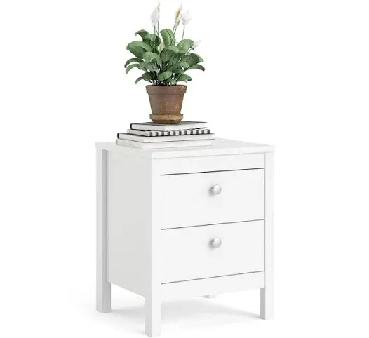 Tvilum Madrid 2 Drawer Night Stand