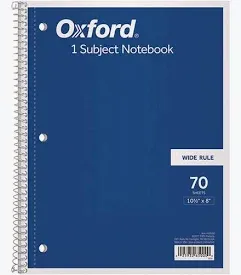 Oxford Subject Notebooks