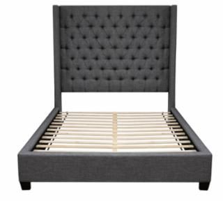 Warren Grey King Platform Bed