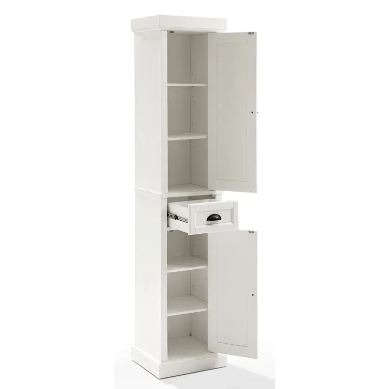 Crosley Seaside Linen Storage Cabinet