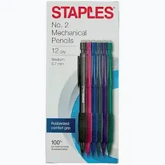 Staples Mechanical Pencils 12 Pack