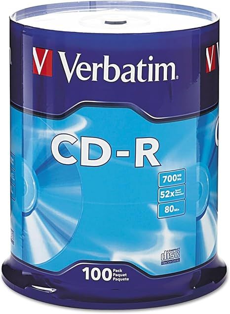 Verbatim 100 Pack CD-R