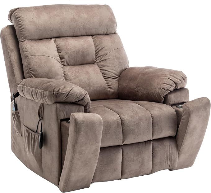 Jikfrima 26in Oversized Power Lift Recliner with Heat and Massage