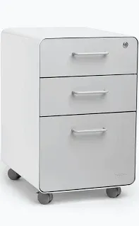 Poppin Stow 3 - Drawer File Cabinet