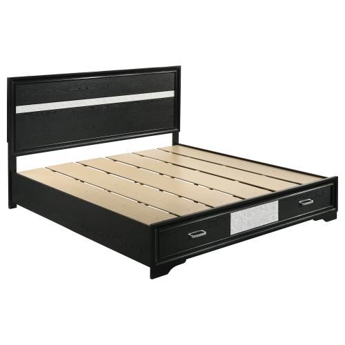 Miranda King Panel Storage Bed