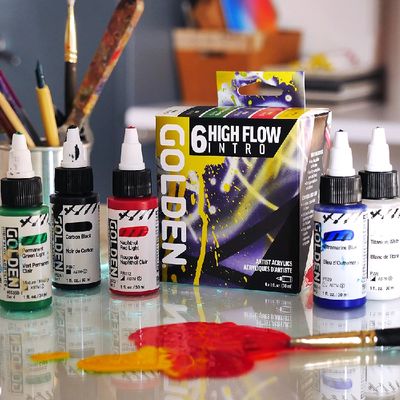 Golden High Flow Acrylic Colours