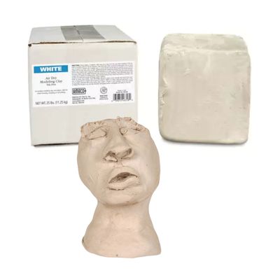 Amaco Air Dry Clay White 25lb **ND**