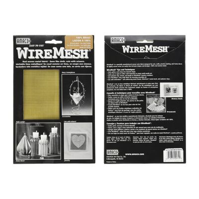 Amaco WireMesh Brass 16'' x 20'' **ND**