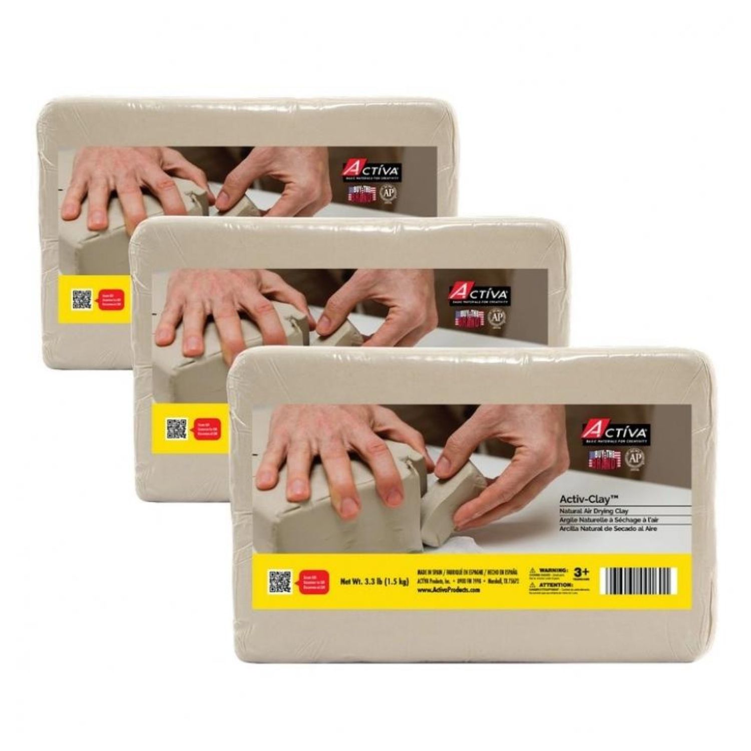 Activa Activ-Clay 9.9lb Natural White Air Dry Clay