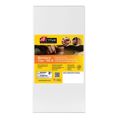 Activa Blackjack Clay (SS-2) Natural Kiln 25lb