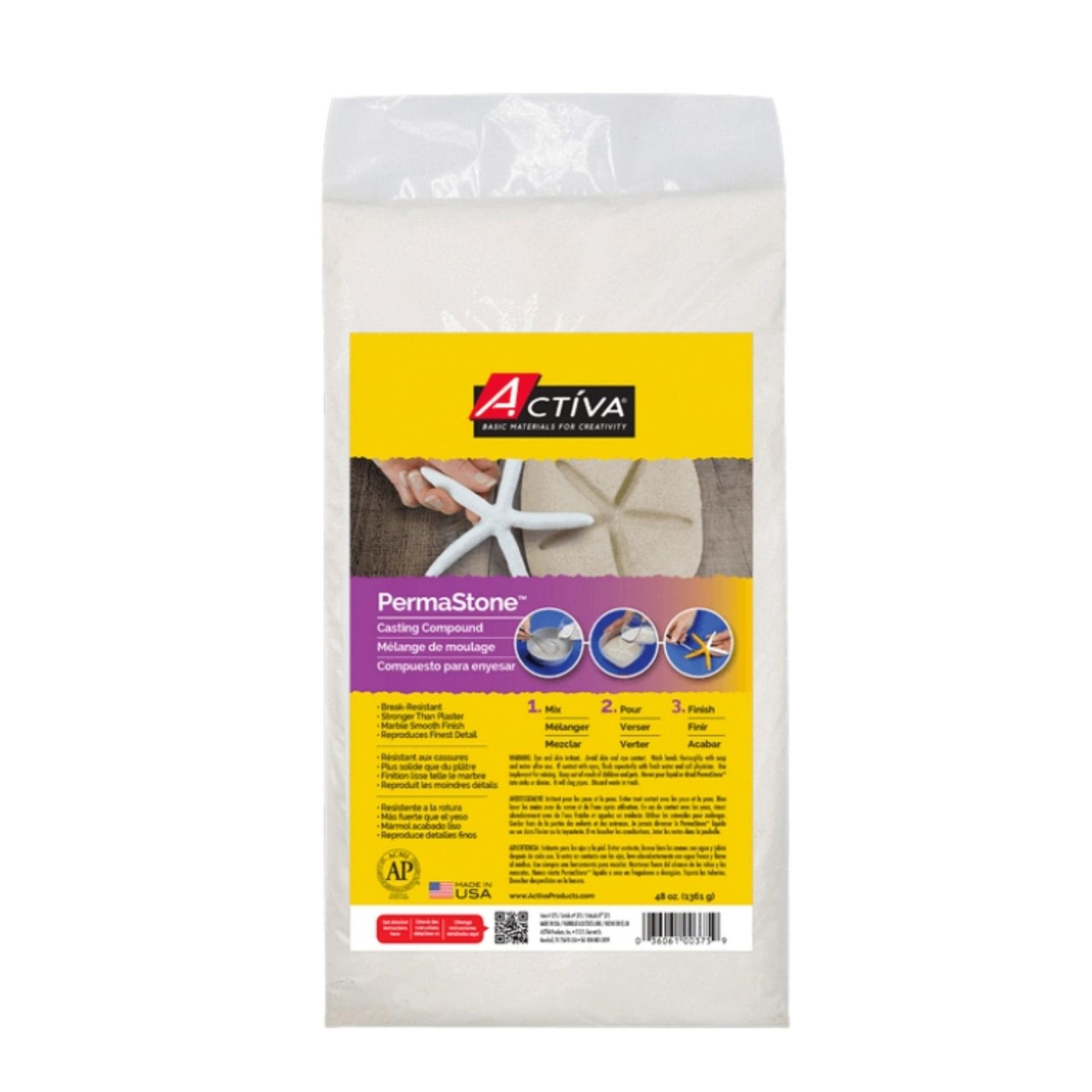 Activa PermaStone Casting Compound 48oz