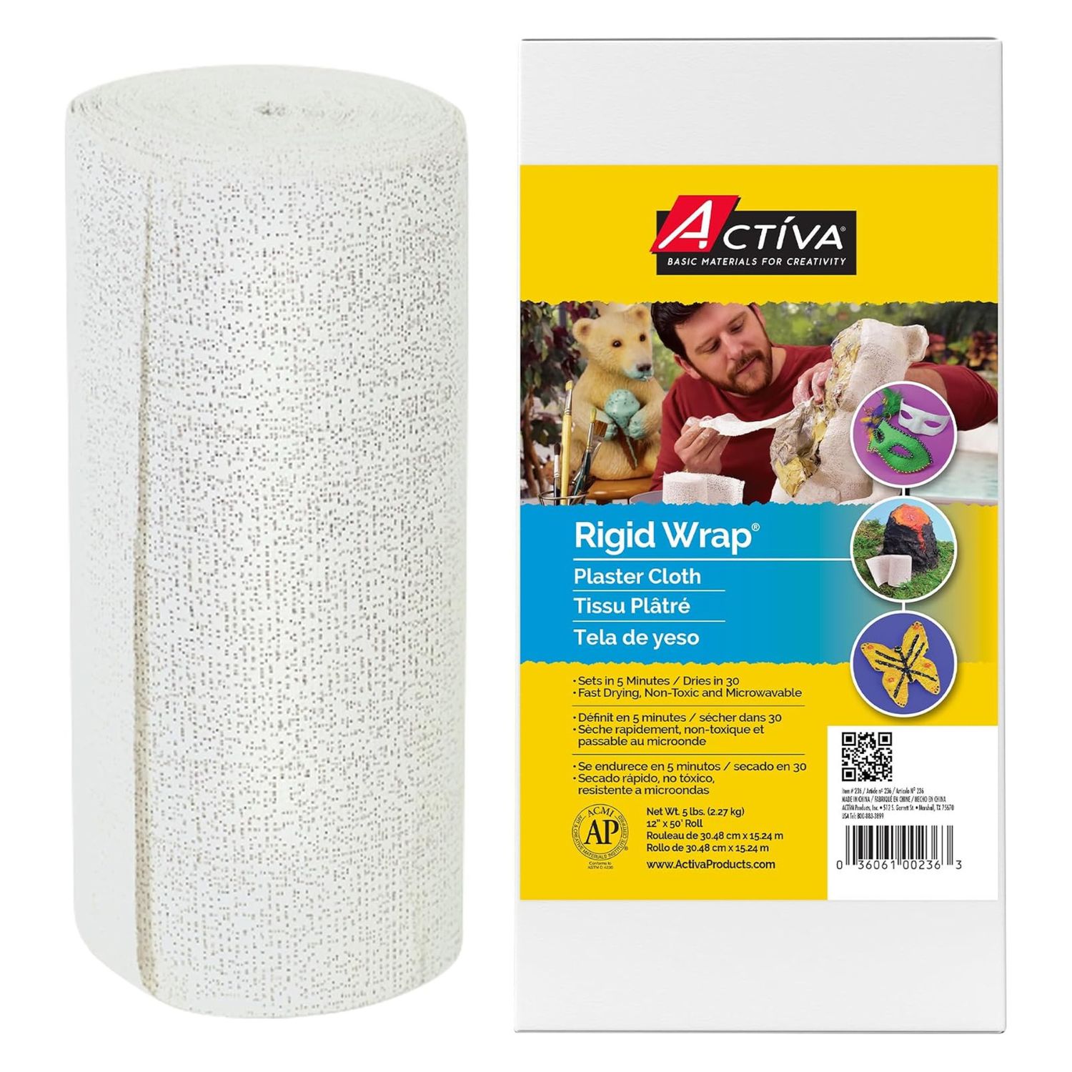 Activa Rigid Wrap 12" x 50 Feet