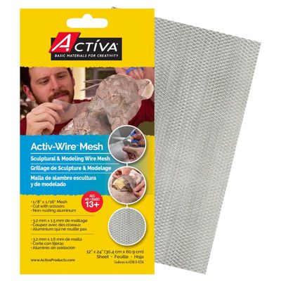 Activa Wire Mesh 12"x24" Sheet Small Weave