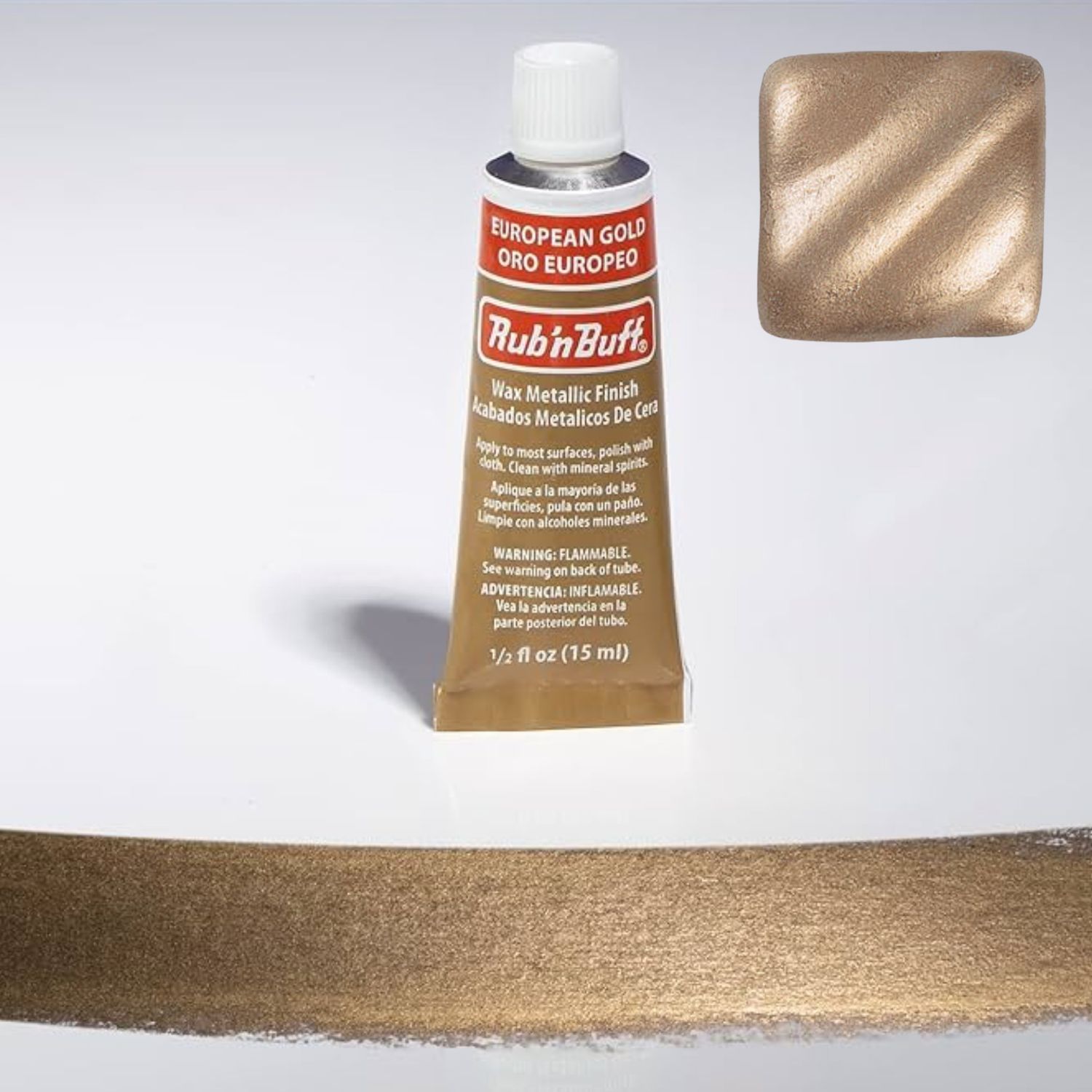 Amaco Rub 'n Buff European Gold **ND**