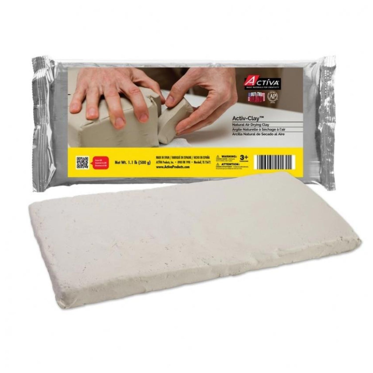Activa Activ-Clay 1.1lb Extra White Air Dry Clay