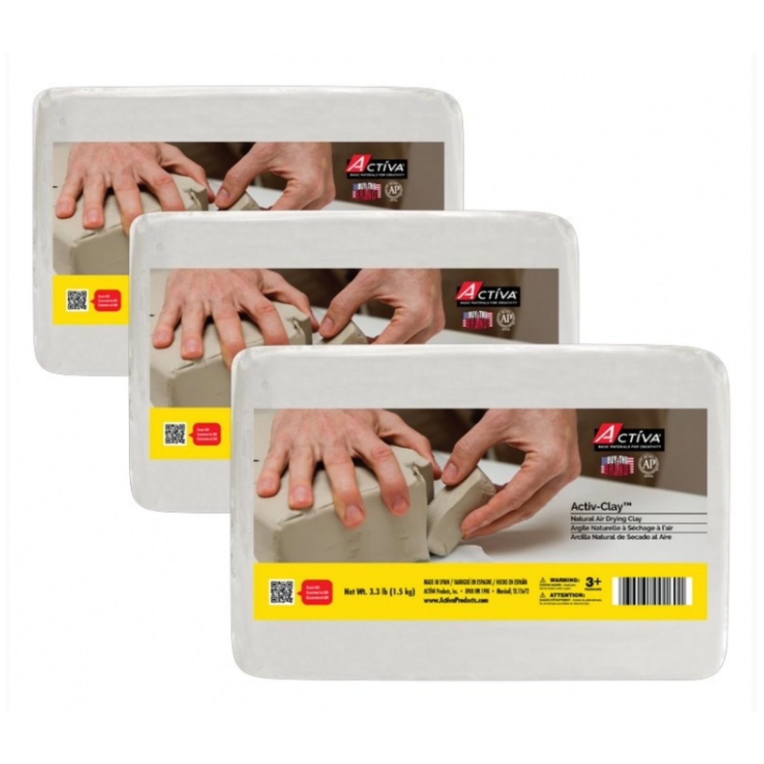 Activa Activ-Clay 9.9lb Extra White Air Dry Clay