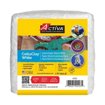 Activa CelluClay 1lb Box White