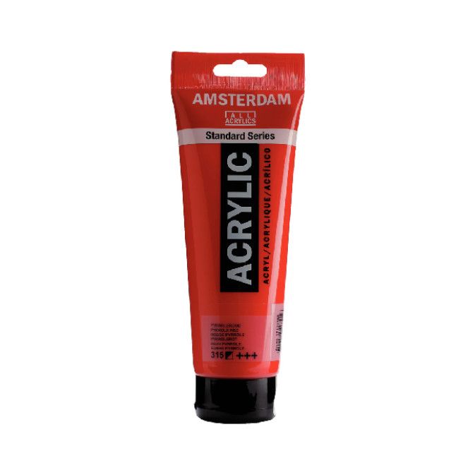 Amsterdam Standard Acrylic 250ML PYRROLE RED 315 **ND**