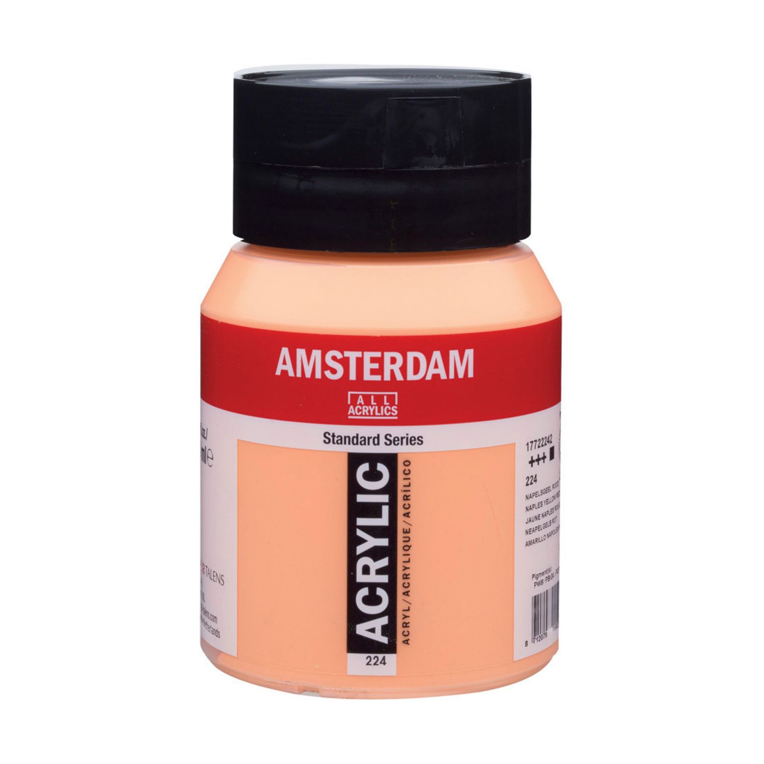 Amsterdam Standard Acrylic 500ML NAPLES YELLOW RED **ND**