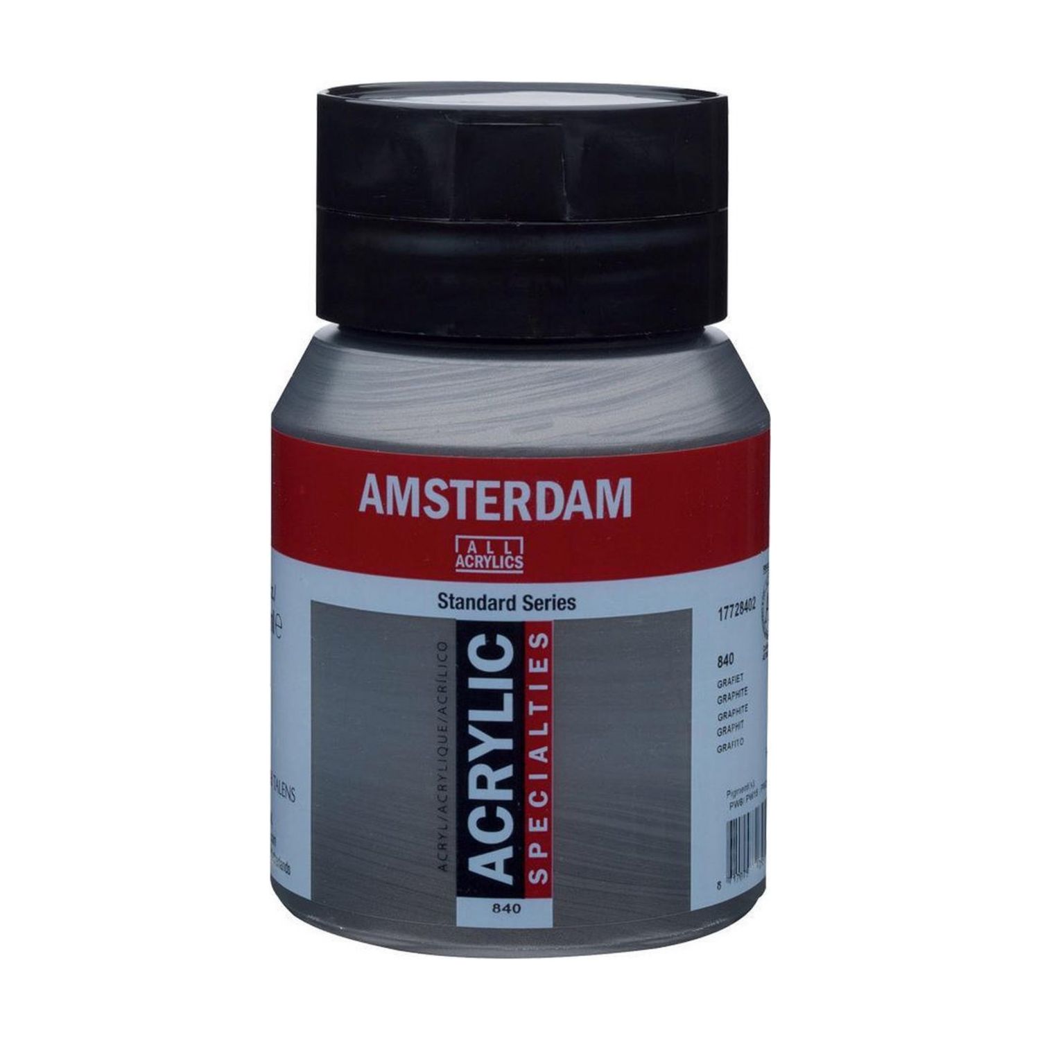 Amsterdam Standard Acrylic 500ML GRAPHITE **ND**