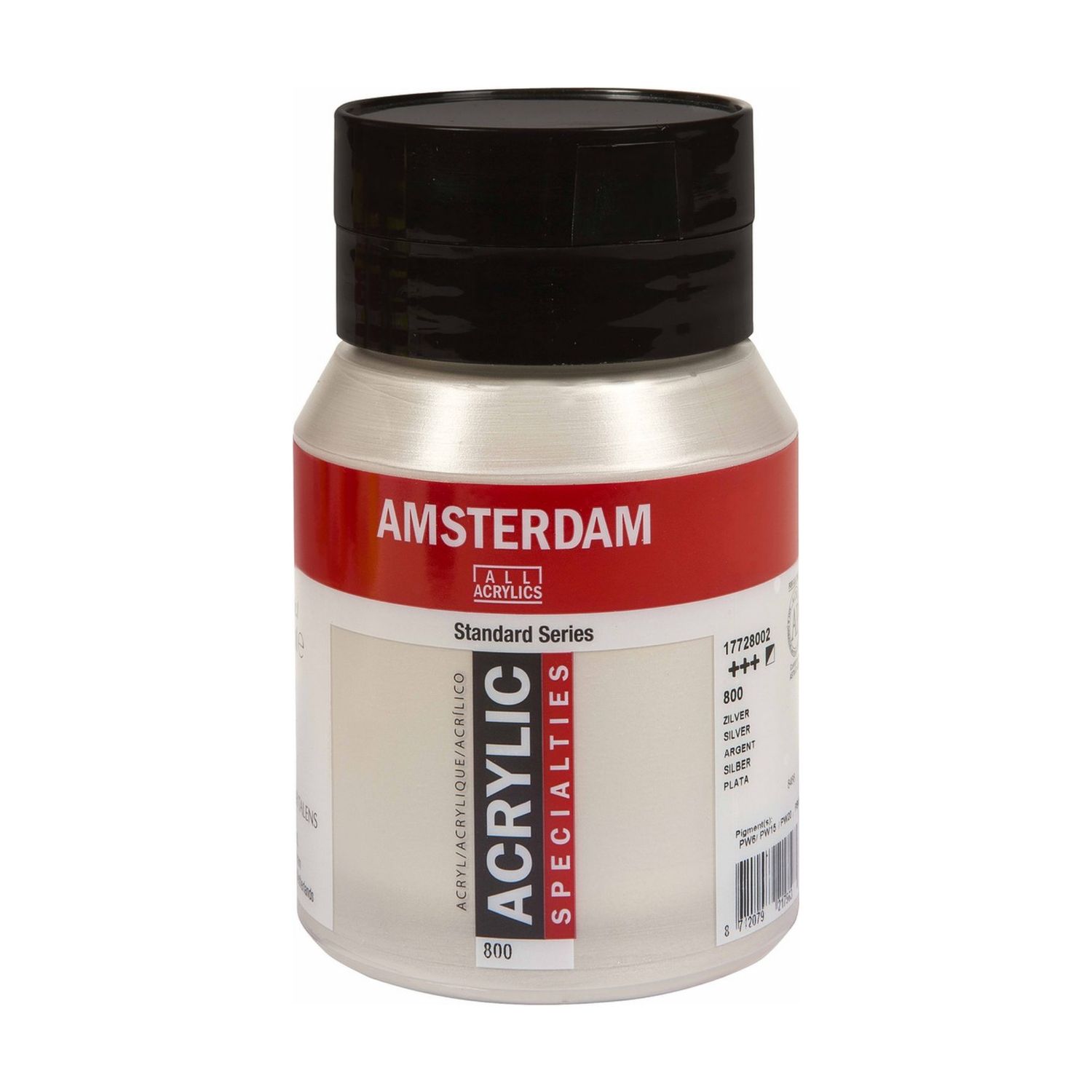 Amsterdam Standard Acrylic 500ML SILVER **ND**