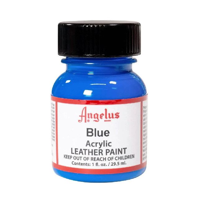 Angelus Acrylic Leather Paint Blue 1oz