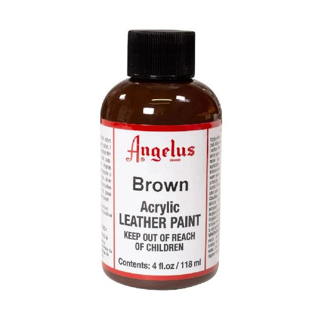 Angelus Acrylic Leather Paint Brown 4oz