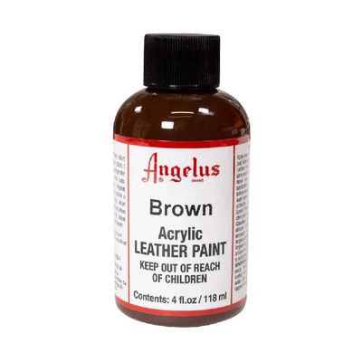 Angelus Acrylic Leather Paint Brown 4oz