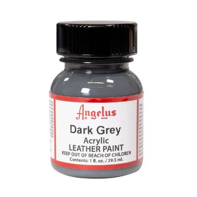 Angelus Acrylic Leather Paint Dark Grey 1oz