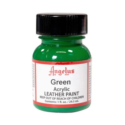 Angelus Acrylic Leather Paint Green 1oz