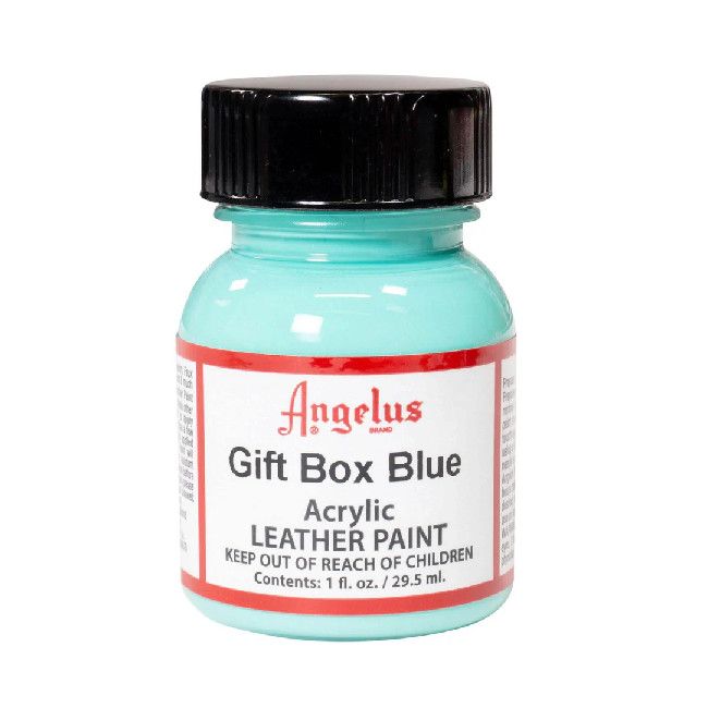 Angelus Acrylic Leather Paint Giftbox Blue 1oz