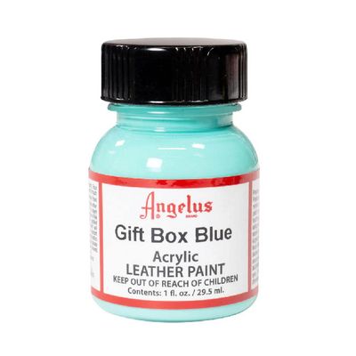 Angelus Acrylic Leather Paint Giftbox Blue 1oz