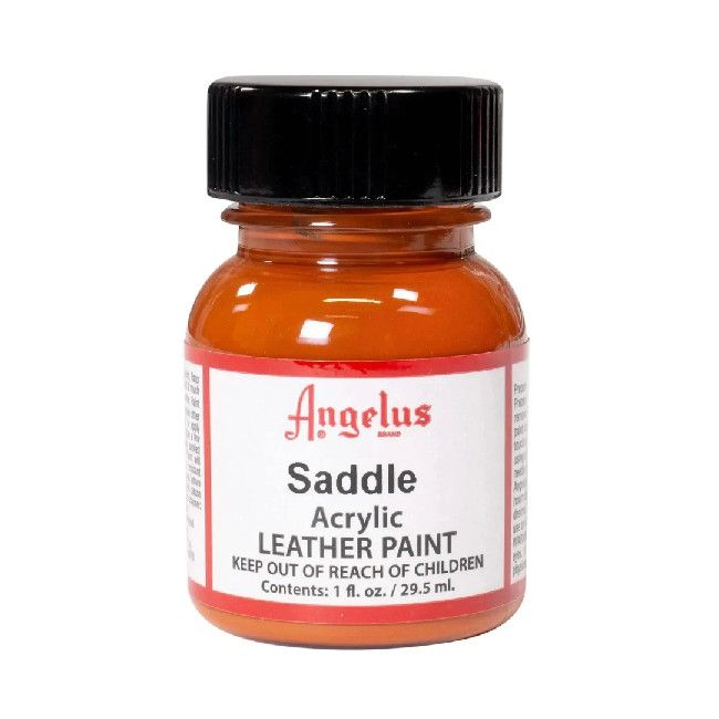 Angelus Acrylic Leather Paint Saddle 1oz