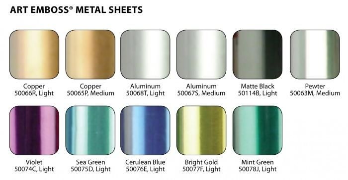 Art Emboss Coloured Foil Mint Green Light Weight 9 1/4" x 5 Feet **SO**