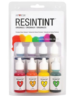 Art Resin Resin Tint Set Original 8 colours  **ND**