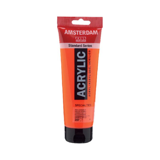 Amsterdam Standard Acrylic 250ML REFLEX ORANGE 257 **ND-SO**