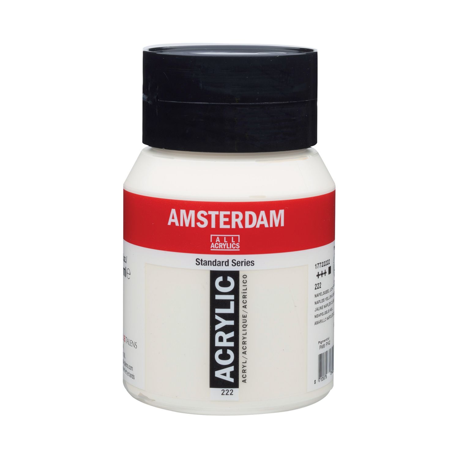 Amsterdam Standard Acrylic 500ML NAPLES YELLOW LIGHT **ND**