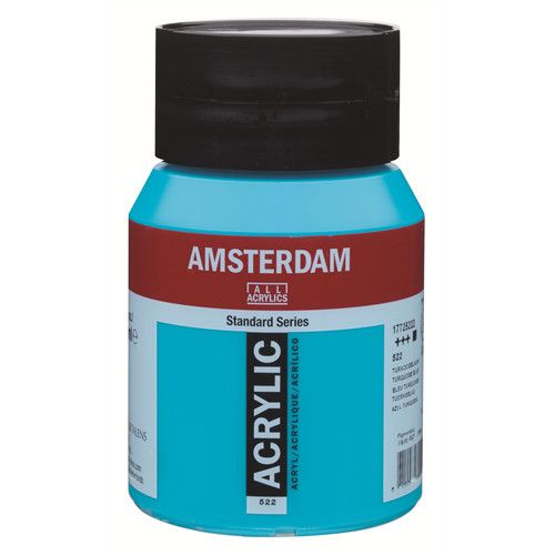 Amsterdam Standard Acrylic 500ML TURQUOISE BLUE **ND**