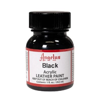 Angelus Acrylic Leather Paint Black 1oz