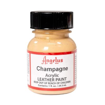 Angelus Acrylic Leather Paint Champagne 1oz