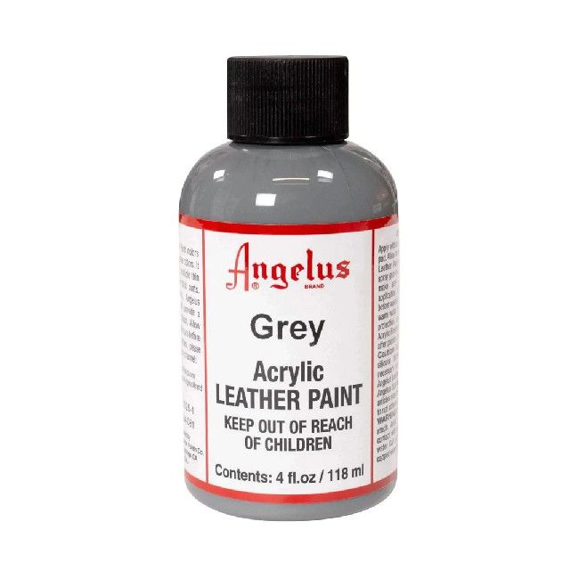 Angelus Acrylic Leather Paint Grey 4oz