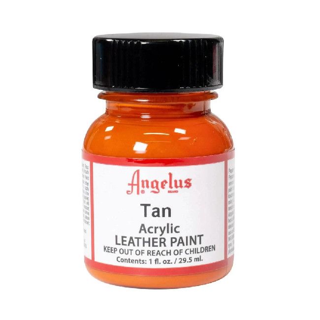 Angelus Acrylic Leather Paint Tan (Camel Tan) 1oz