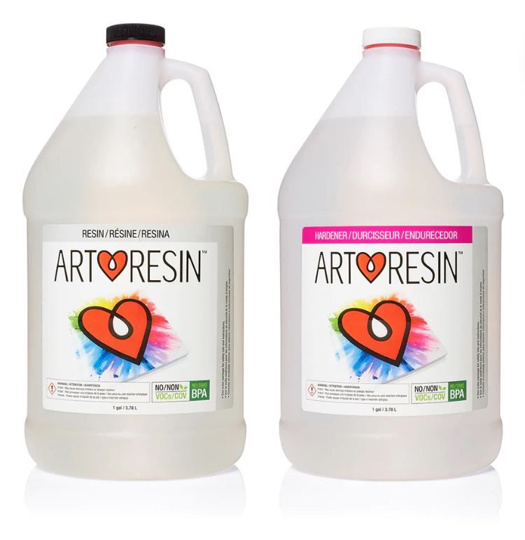 Art Resin Epoxy Resin kit 2 Gallons  **ND**