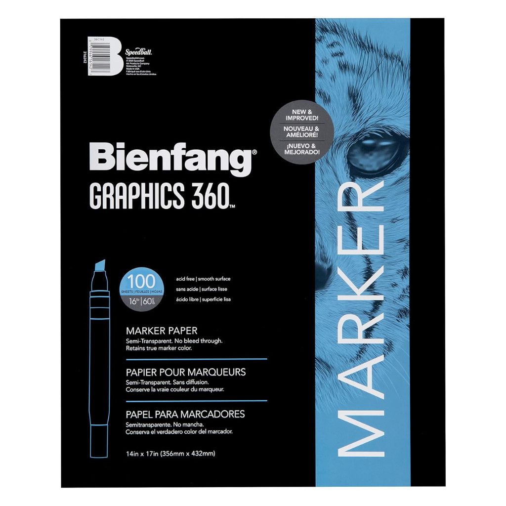 Bienfang Graphics 360 Marker Pad 14x17