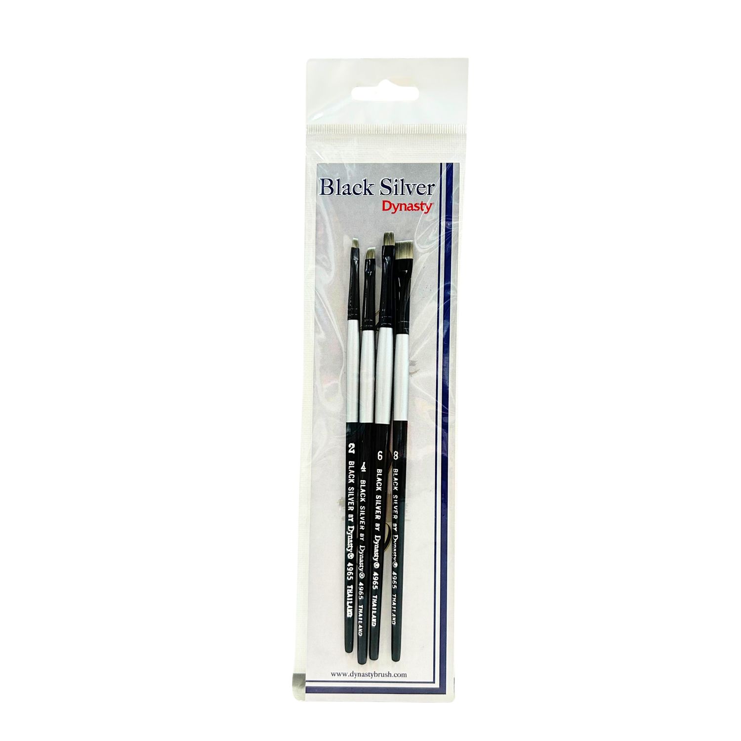 Black Silver Brush Set SH-5
