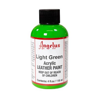 Angelus Acrylic Leather Paint Light Green 4oz