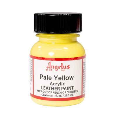 Angelus Acrylic Leather Paint Pale Yellow 1oz