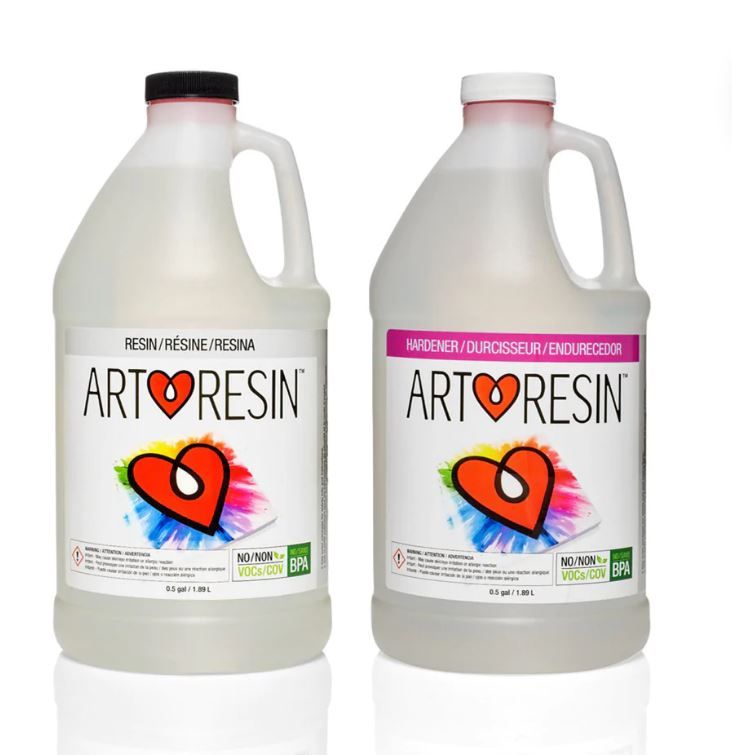 Art Resin Epoxy Resin kit 1 Gallon  **ND**