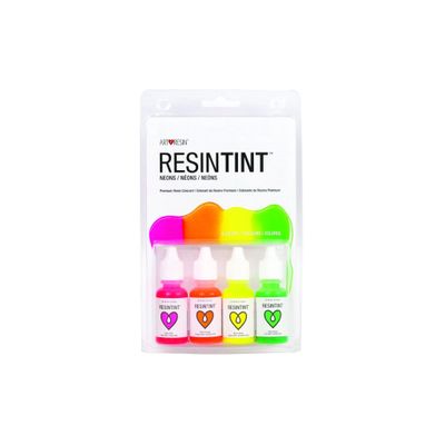 Art Resin Resin Tint Set Neon 4 colours  **ND**