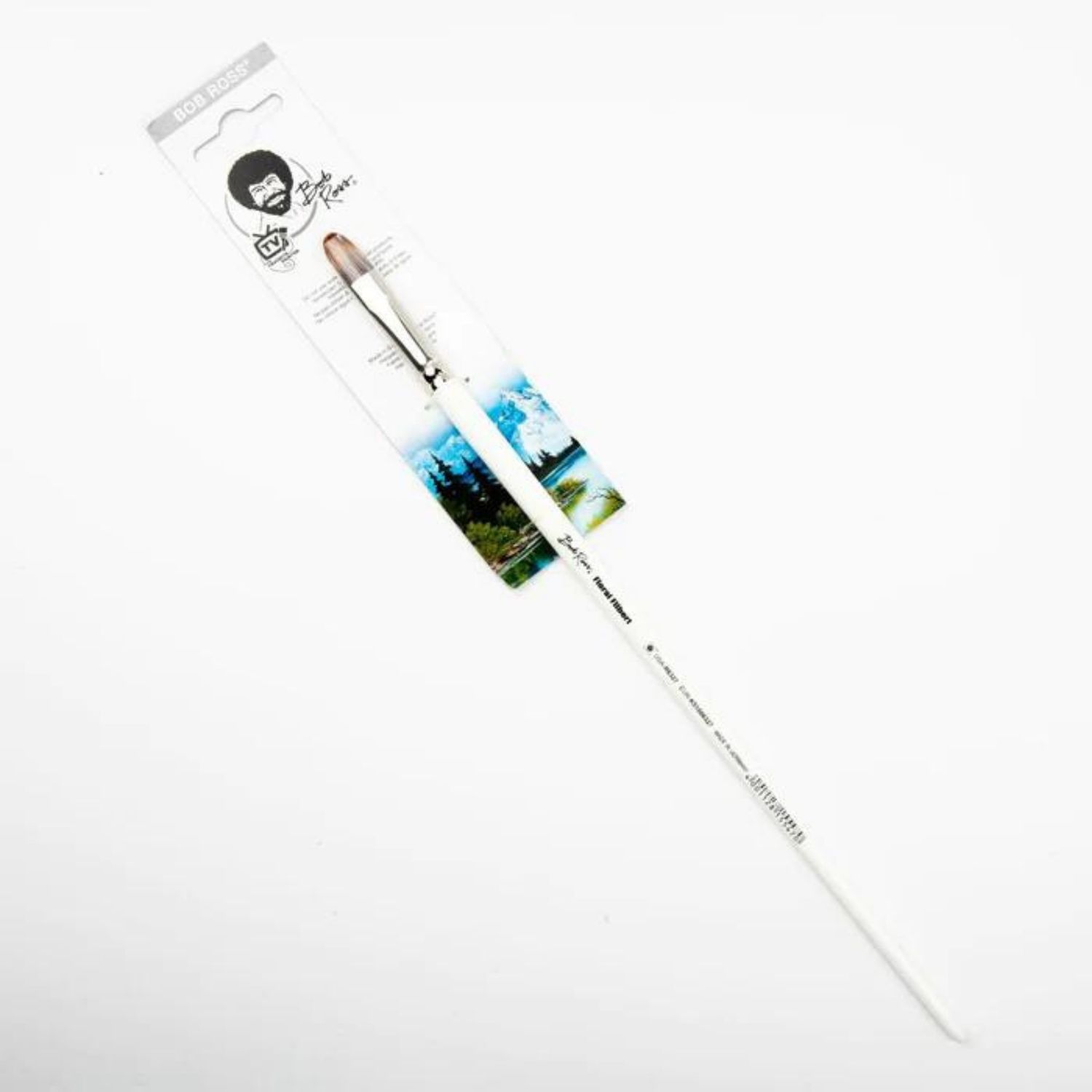 Bob Ross Brush Floral Filbert Carded